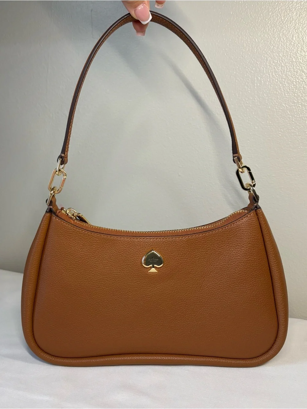 kate spade Kayla Pebbled Leather Shoulder Bag - Picture 2 of 7